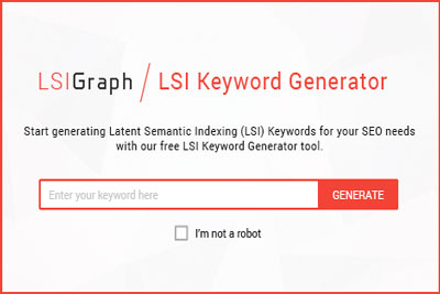 LSI Graph ابزار سرچ کلمات کلیدی مناسب 